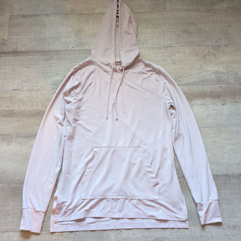 Nike Dri-FIT Women's Pink Athletic Pullover Hoodie Sweatshirt Size Medium Active